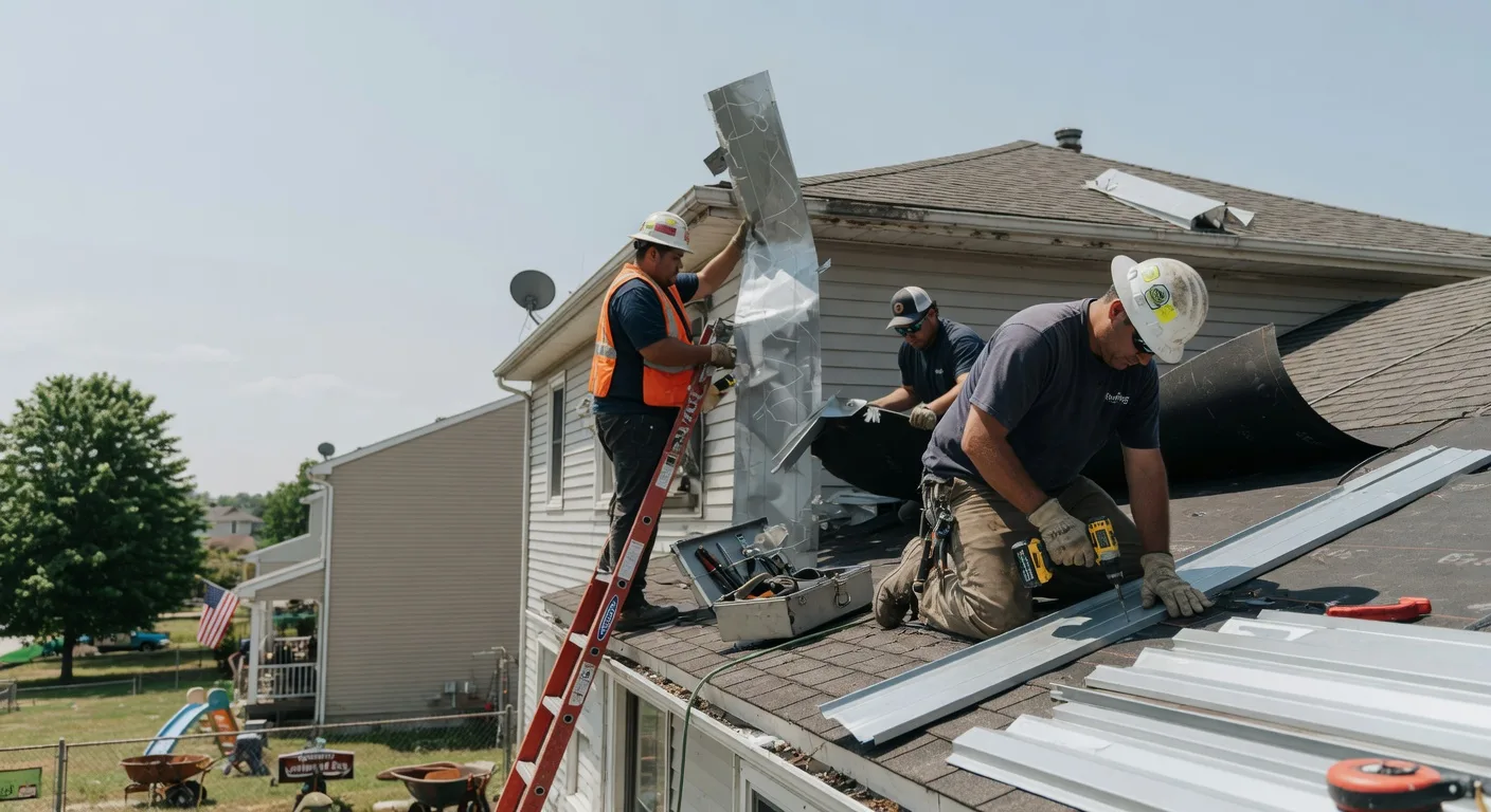 Metal Roof Repair in Parkers Lake, KY